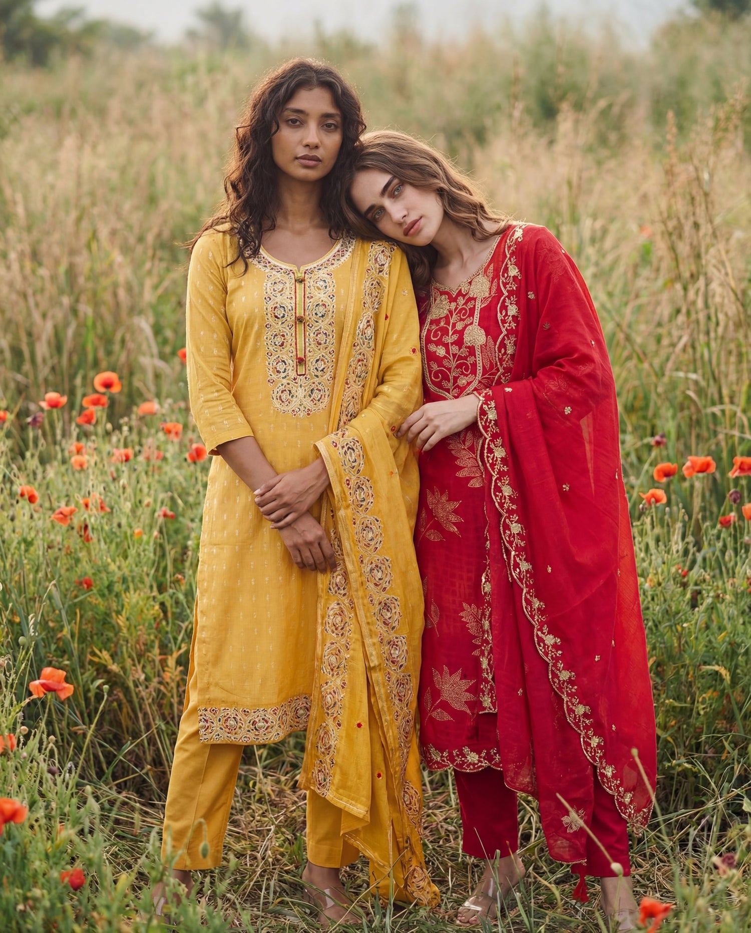 Embroidery Suit Sets-69